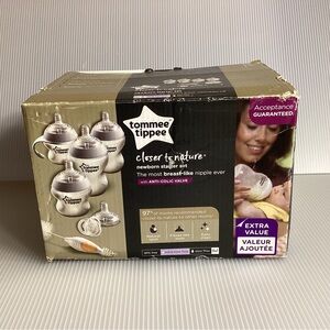Tommee Tippee Baby Closer to Nature Newborn Starter Set - White